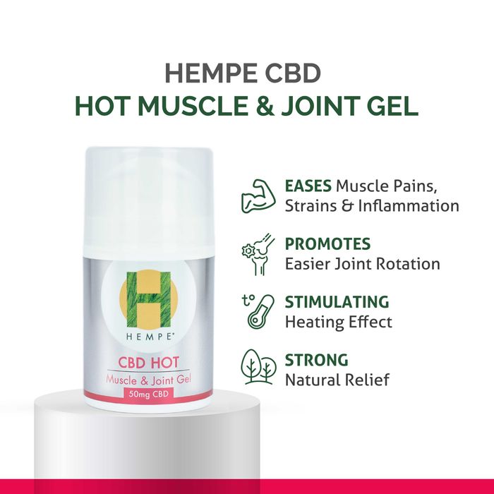 HEMPE Hot Muscle & Joint Gel