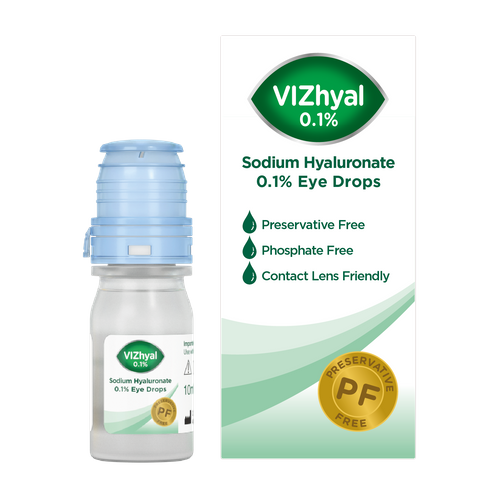 VIZhyal 0.1% Eye Drops