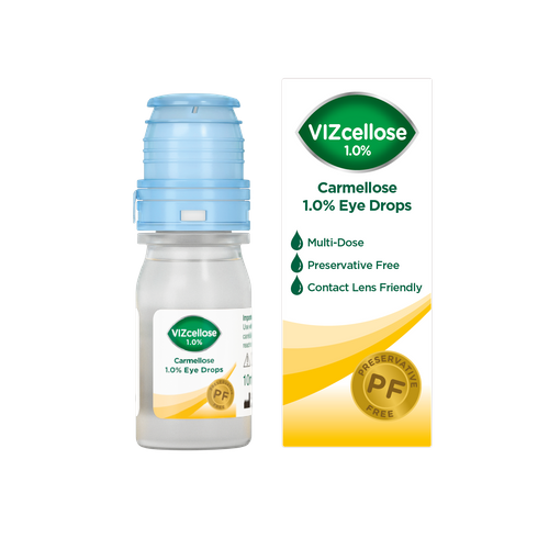 VIZcellose 1.0% Carmellose Eye Drops