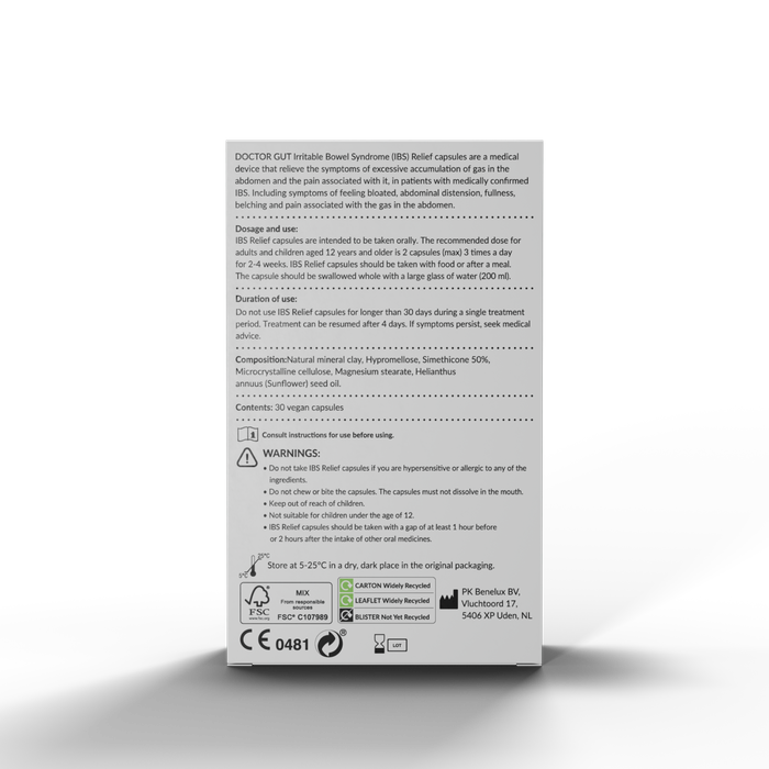 Doctor Gut IBS Relief Vegan Capsules