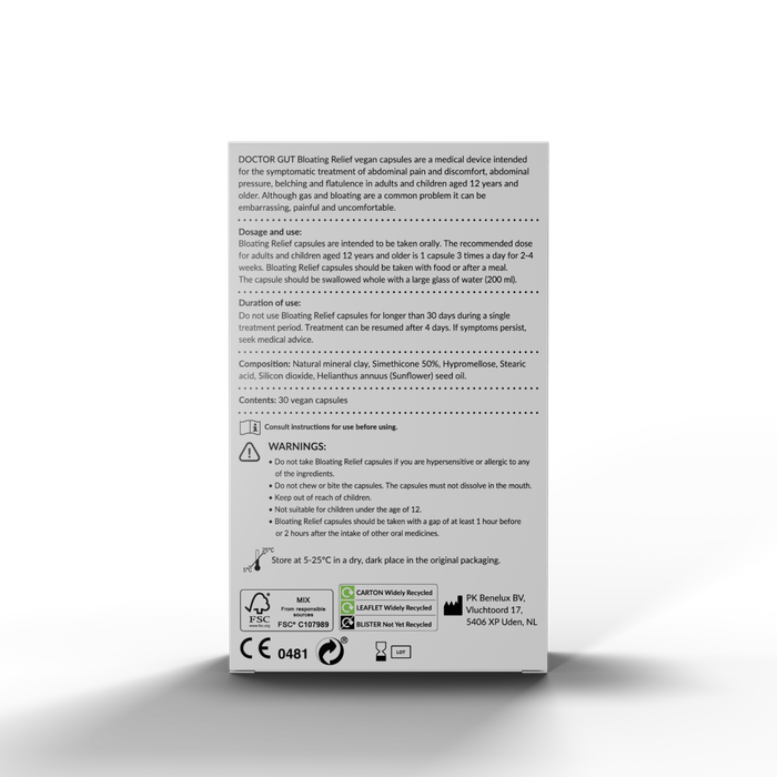 Doctor Gut Bloating Relief Vegan Capsules