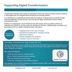 Supporting Digital Transformation 
