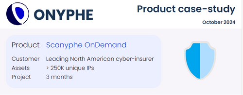 Case Study Scanyphe / Cyberinsurance