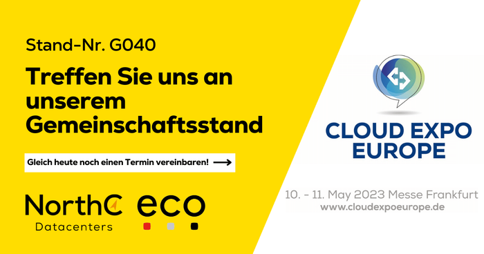 NorthC auf der Cloud Expo Europe und Data Centre World in Frankfurt 2023