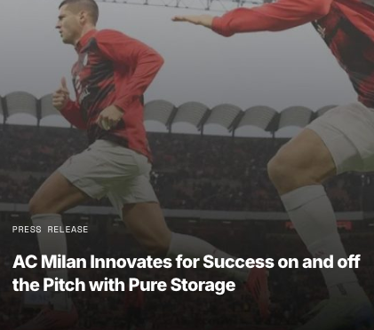 Press Release : AC MILAN