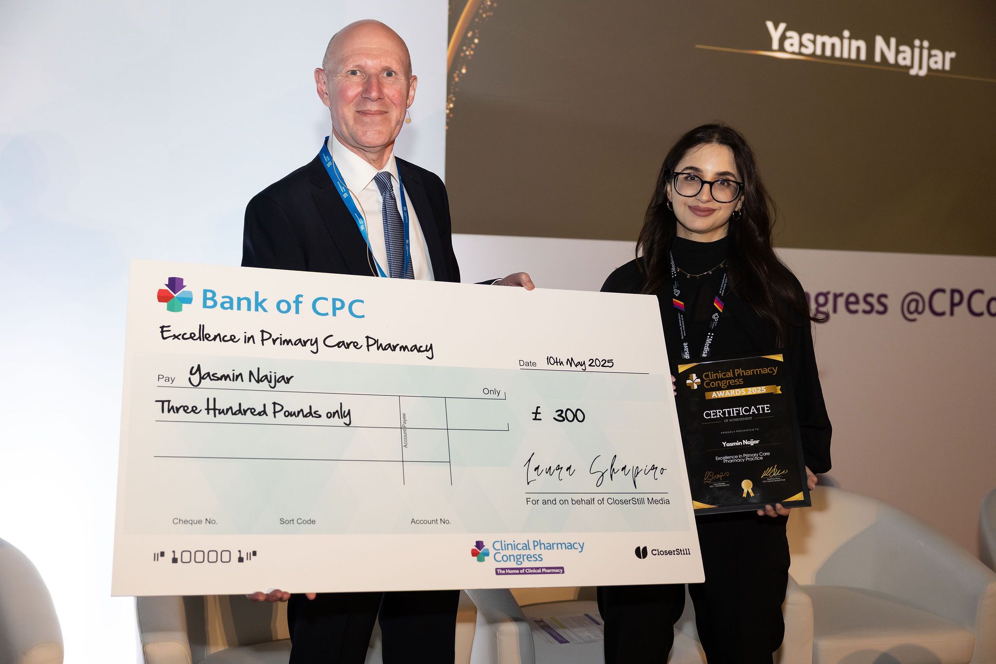 Najjar, Yasmin PCN Clinical Pharmacist Prescriber