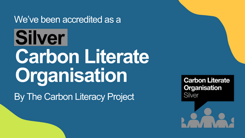 First NHS organisation accredited Silver Carbon Literate
