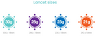 Neon Diagnostics Safety Lancets