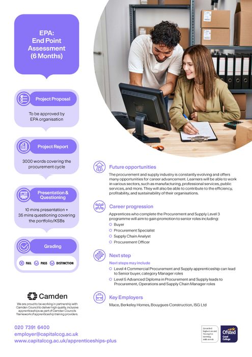 Procurement and Supply Assistant Level 3