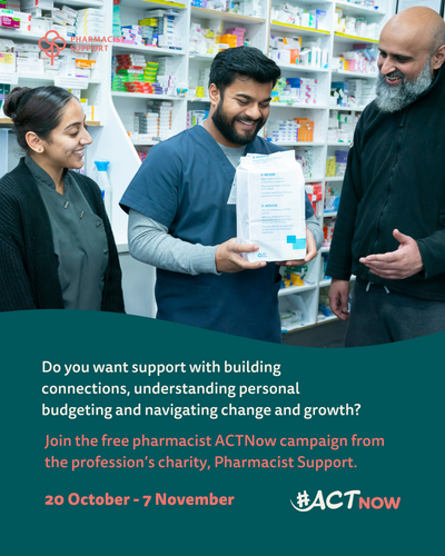 PHARMACIST SUPPORT PHARMACIST ACTNOW CAMPAIGN