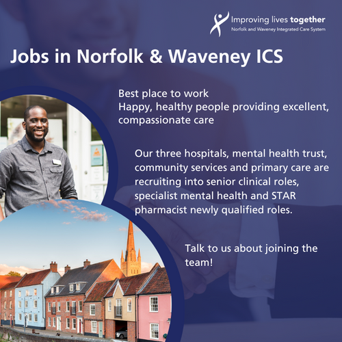 Jobs in Norfolk & Waveney ICS