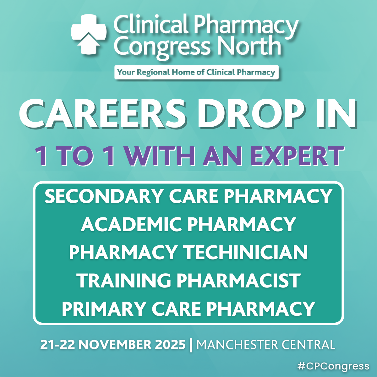 CPC North Careers drop in 1 to 1 
