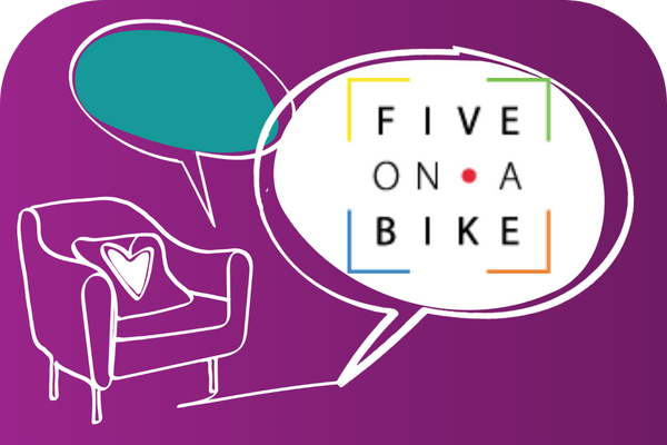 Caring Conversations with Five on a Bike