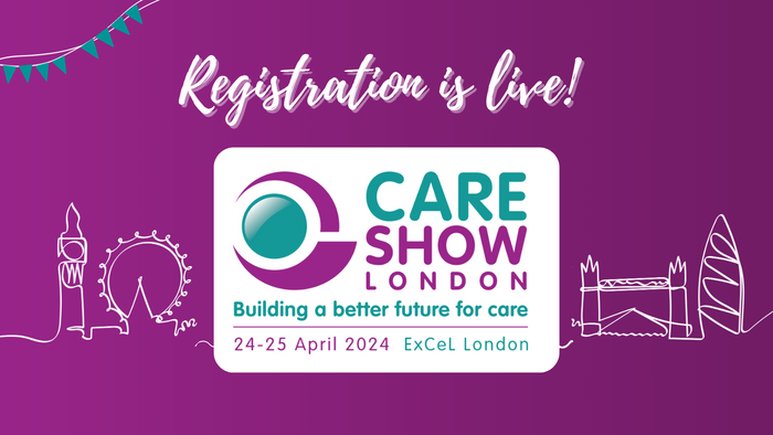 Registration for the Care Show London, on 24-25 April at ExCeL London, is now live.