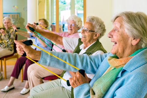 Exercising Wellbeing - Activity of the month at Care Home Magazine