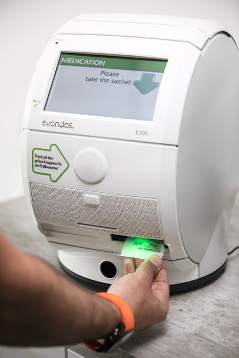 Evondos automated medicine dispensing system