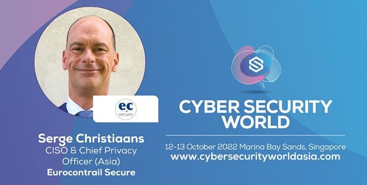 Cyber Security World Asia 2022: Data Privacy Challenges in the Travel Industry with Eurocontrail Secure's Serge Christiaans