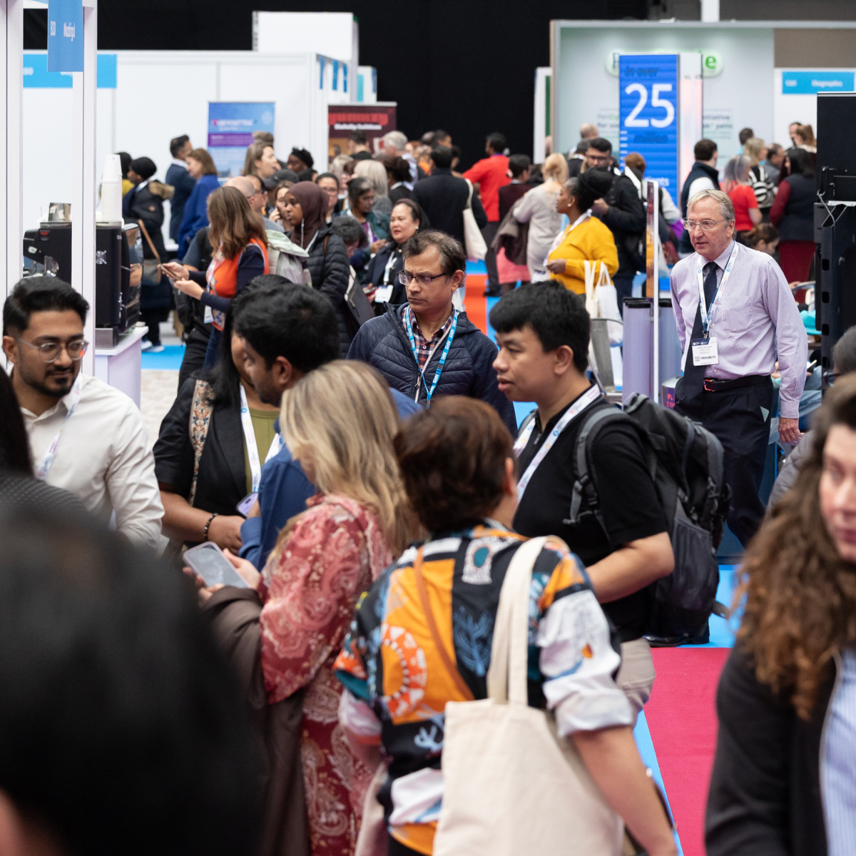 Busy crowd of healthcare professional at CVRM Professional care