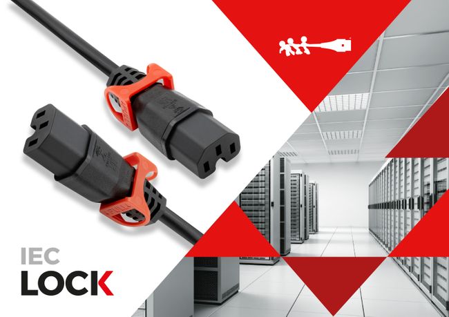 Scolmore adds IEC Lock™ C15 Slimline Locking Connector