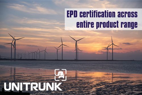 Unitrunk EPD certifies its entire product range