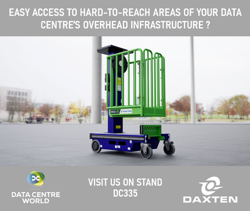 Easy access to hard-to-reach areas of your data centre's overhead infrastructure?