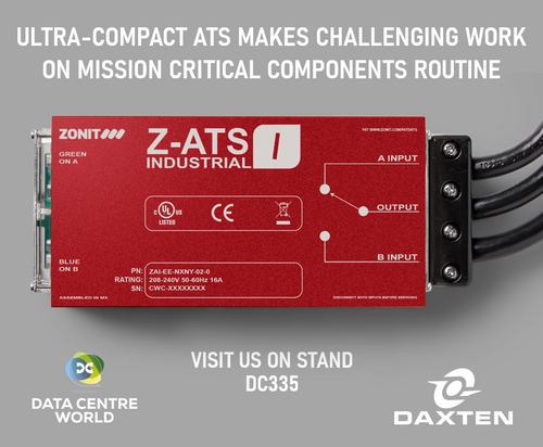 Ultra-compact ATS makes challenging work on mission critical infrastructure components routine
