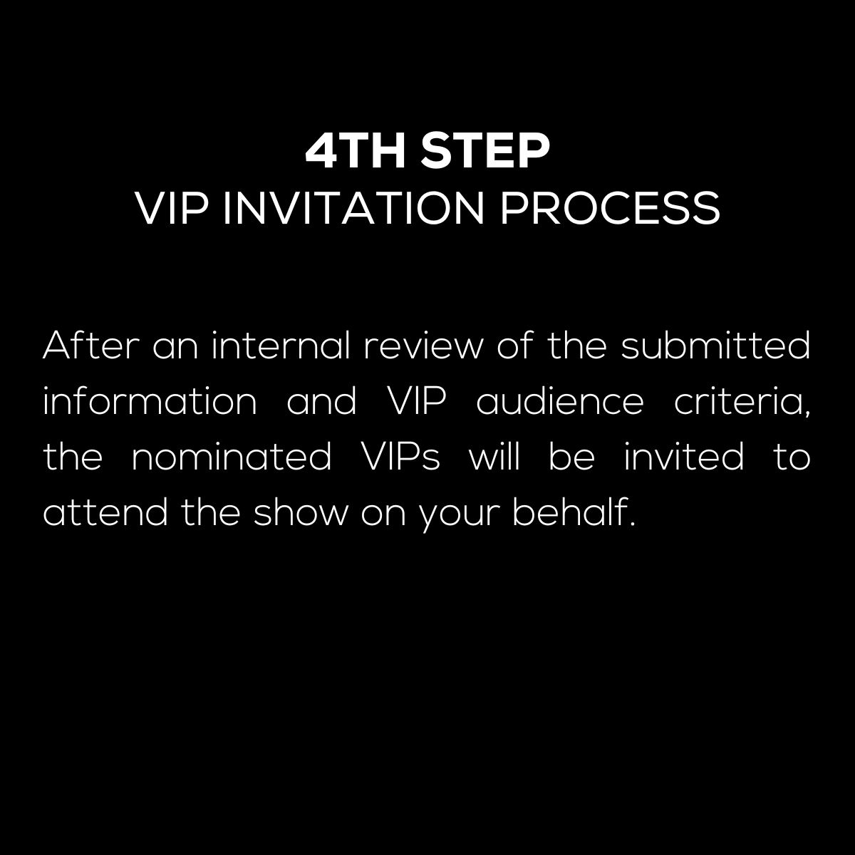 VIP Step4