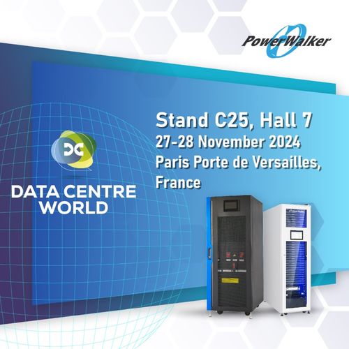 PowerWalker annonce sa participation au Data Centre World Paris 2024