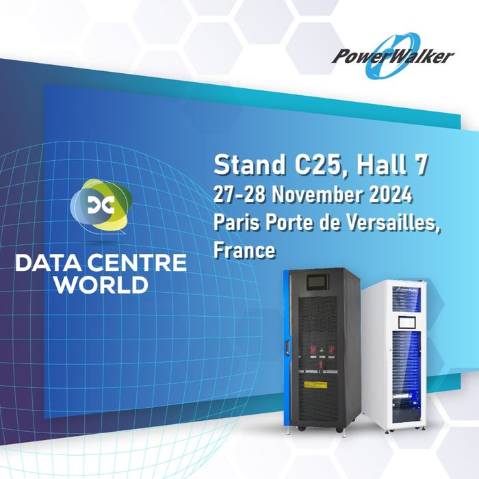 PowerWalker annonce sa participation au Data Centre World Paris 2024