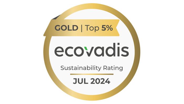 Ecovadis Gold Medal