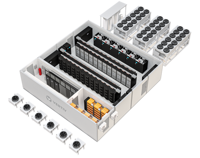 Vertiv dévoile ses solutions de refroidissement et d’alimentation de bout en bout pour l’IA afin de simplifier la sélection et le déploiement des infrastructures des data center dans la région EMEA