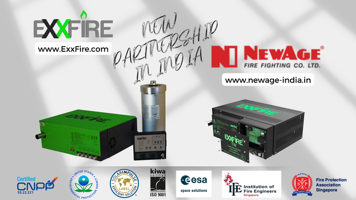 ExxFire Partners with NewAge Fire Solution Private Limited in India, Expanding Global Presence.