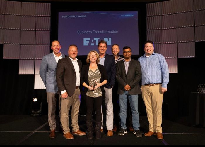 Eaton wins digital transformation award for modern data management