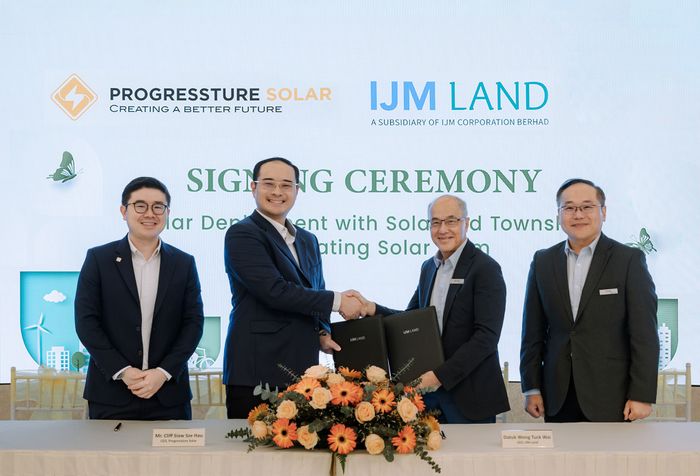 IJM Land and Progressture Solar Sign MoU on Solar Deployment