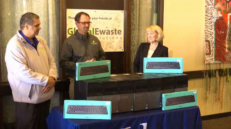 GlobalEwaste Solutions Hosting Twin Ports Recycling Event