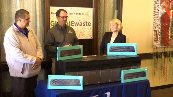 GlobalEwaste Solutions Hosting Twin Ports Recycling Event