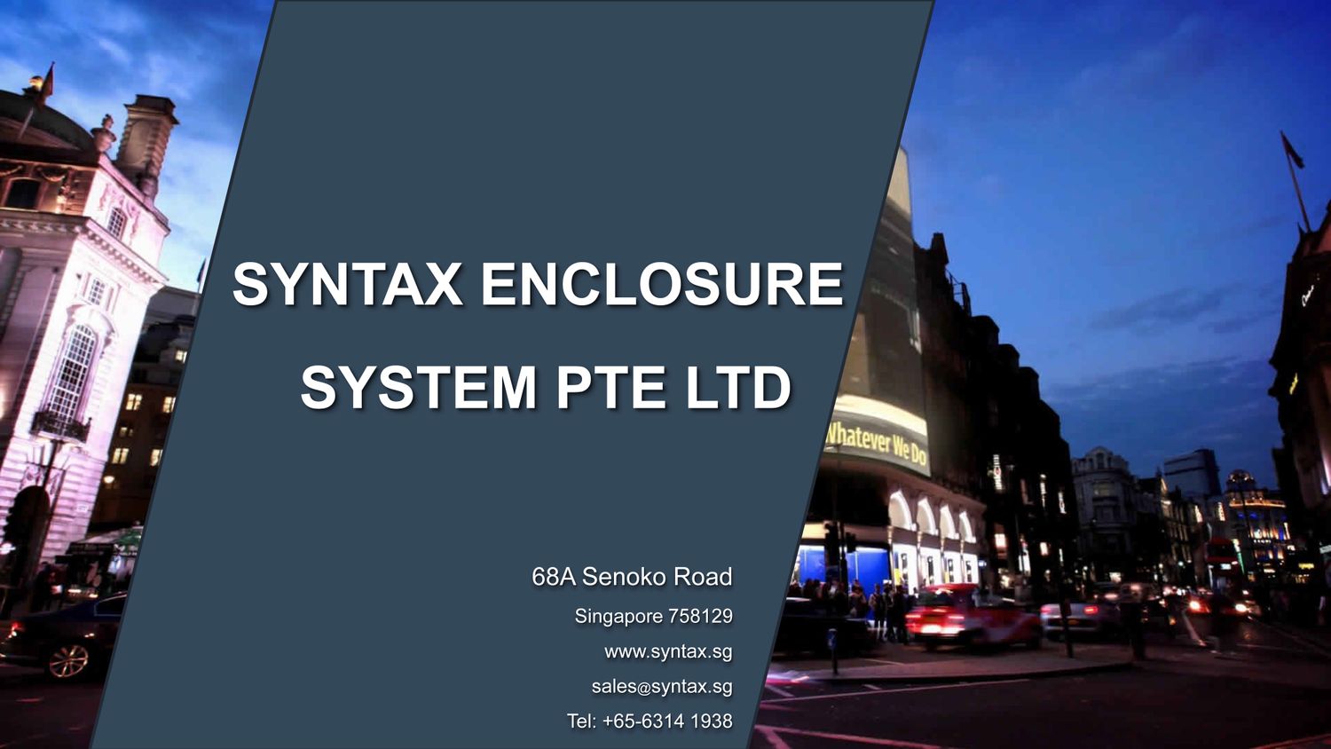 Syntax