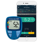 Contour Plus Blue Blood Glucose Monitoring Meter