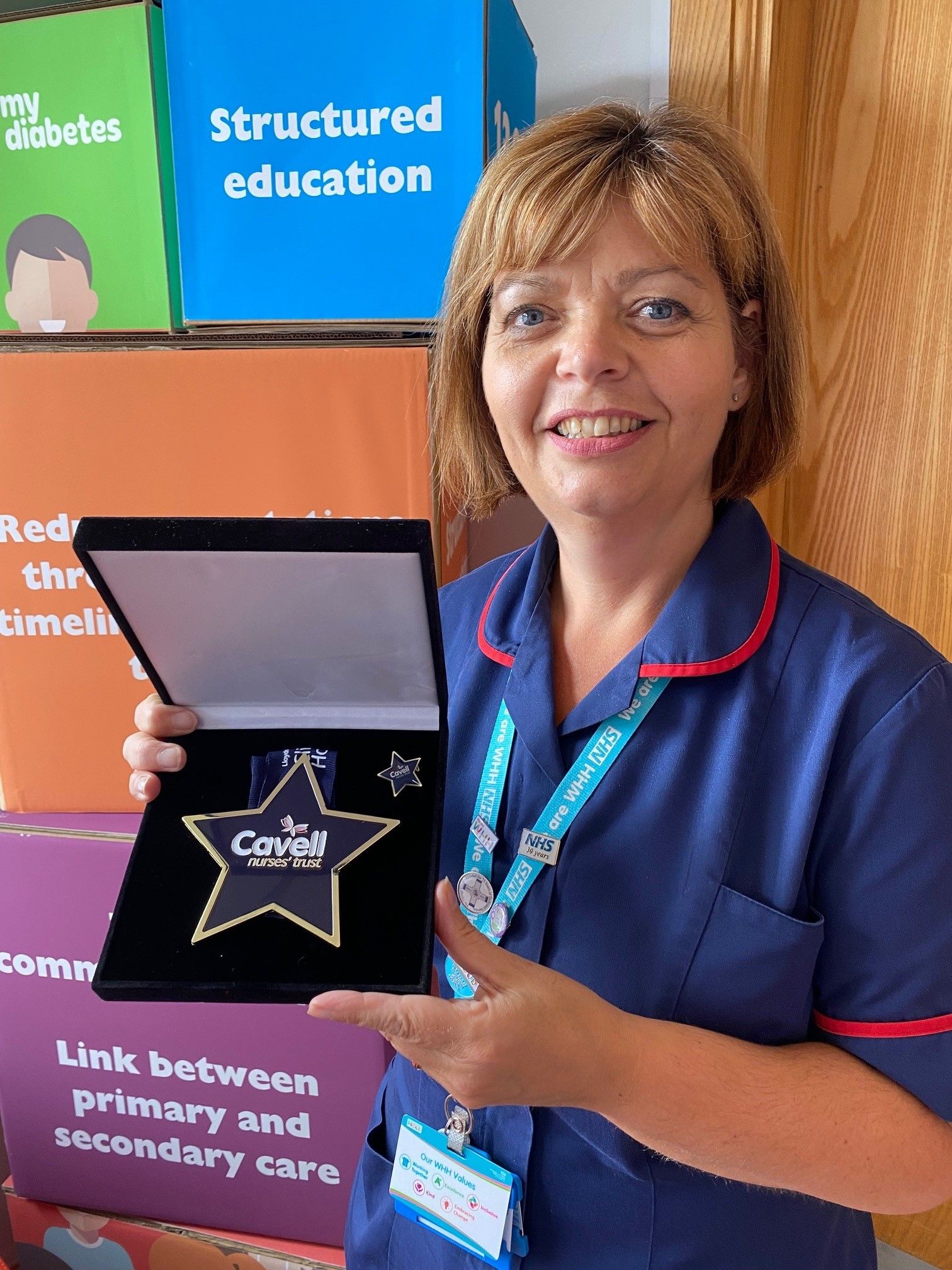 Prestigious national nursing award for Community Diabetes Nurse