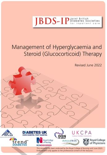 Updated Management of Hyperglycaemia and Steroid guideline released