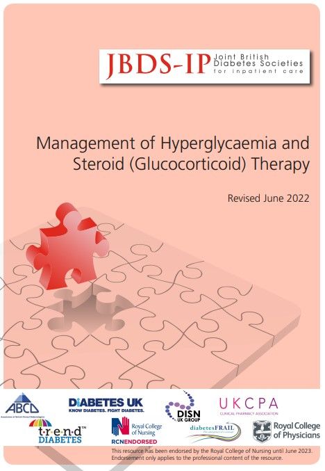 Updated Management of Hyperglycaemia and Steroid guideline released