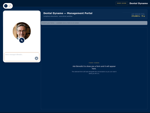 Benedict — voice-driven compliance documentation