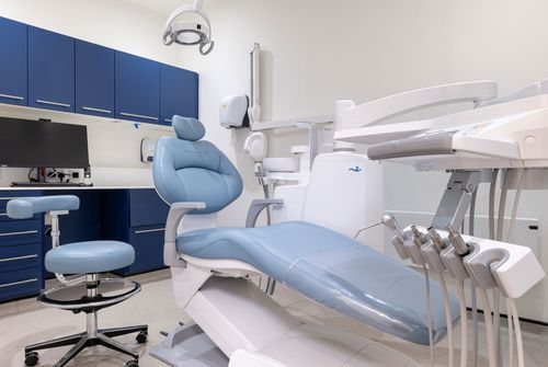 Former bank conversion to modern dental practice