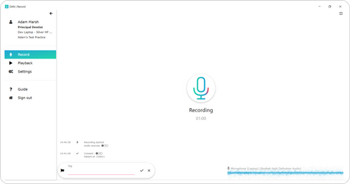 Audio - The Gateway to AI Records with Dental Audio Notes (DAN)