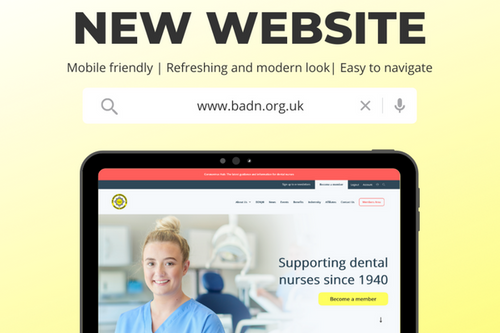 Introducing the British Association of Dental Nurses new website