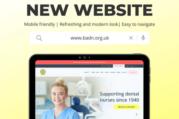 Introducing the British Association of Dental Nurses new website