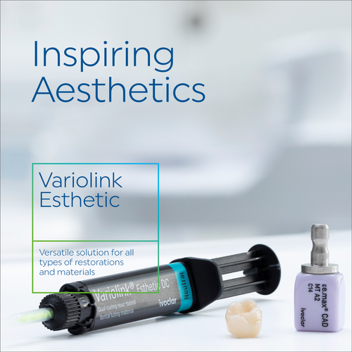 Variolink Esthetic: Versatile adhesive cementation