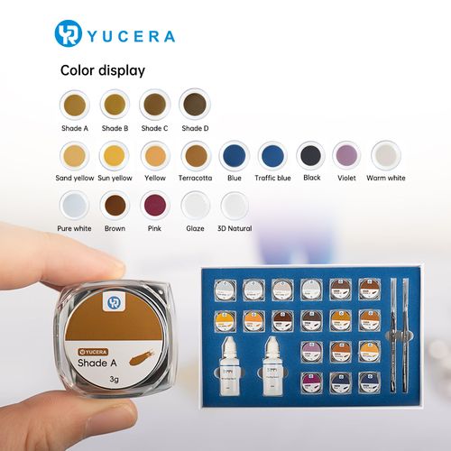 Yucera Colorglow Stain & Glaze sets