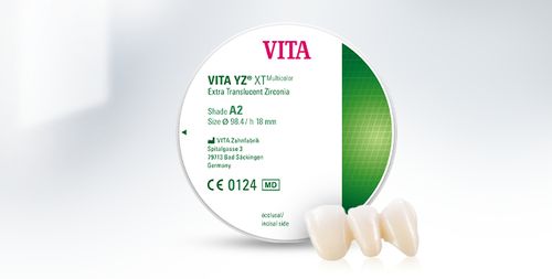 VITA YZ® XT Multicolor - The system solution for precise, efficient and true-to-shade zirconia reconstructions.