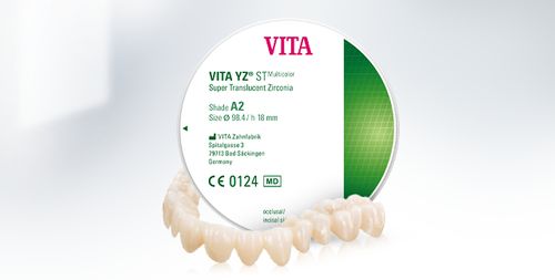 VITA YZ® ST Multicolor - The system solution for precise, efficient and true-to-shade zirconia reconstructions.
